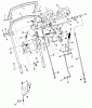 Snapper PP7H141KV (80570) - Wide-Area Walk-Behind Mower, 14 HP, Hydro Drive, Pistol Grip, Series 1 Ersatzteile Loop Handle And Control Assemblies