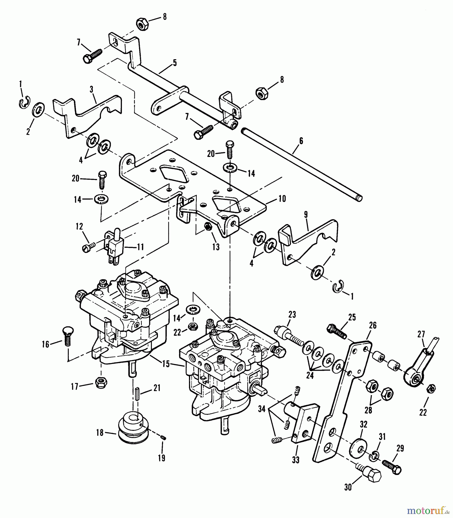 Snapper Rasenmäher für Großflächen PP7H141KV (80570) - Snapper Wide-Area Walk-Behind Mower, 14 HP, Hydro Drive, Pistol Grip, Series 1 Pump, Shelf, Lock Assemblies