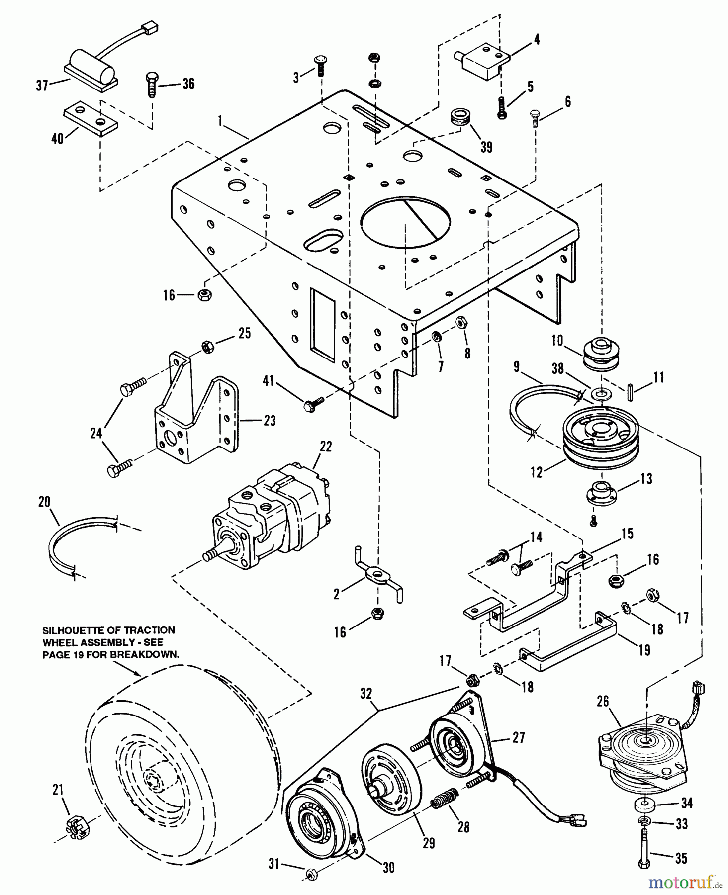 Snapper Rasenmäher für Großflächen PL7H141KW - Snapper Wide-Area Walk-Behind Mower, 14 HP, Hydro Drive, Pistol Grip, Series 1 Rear Deck Assembly
