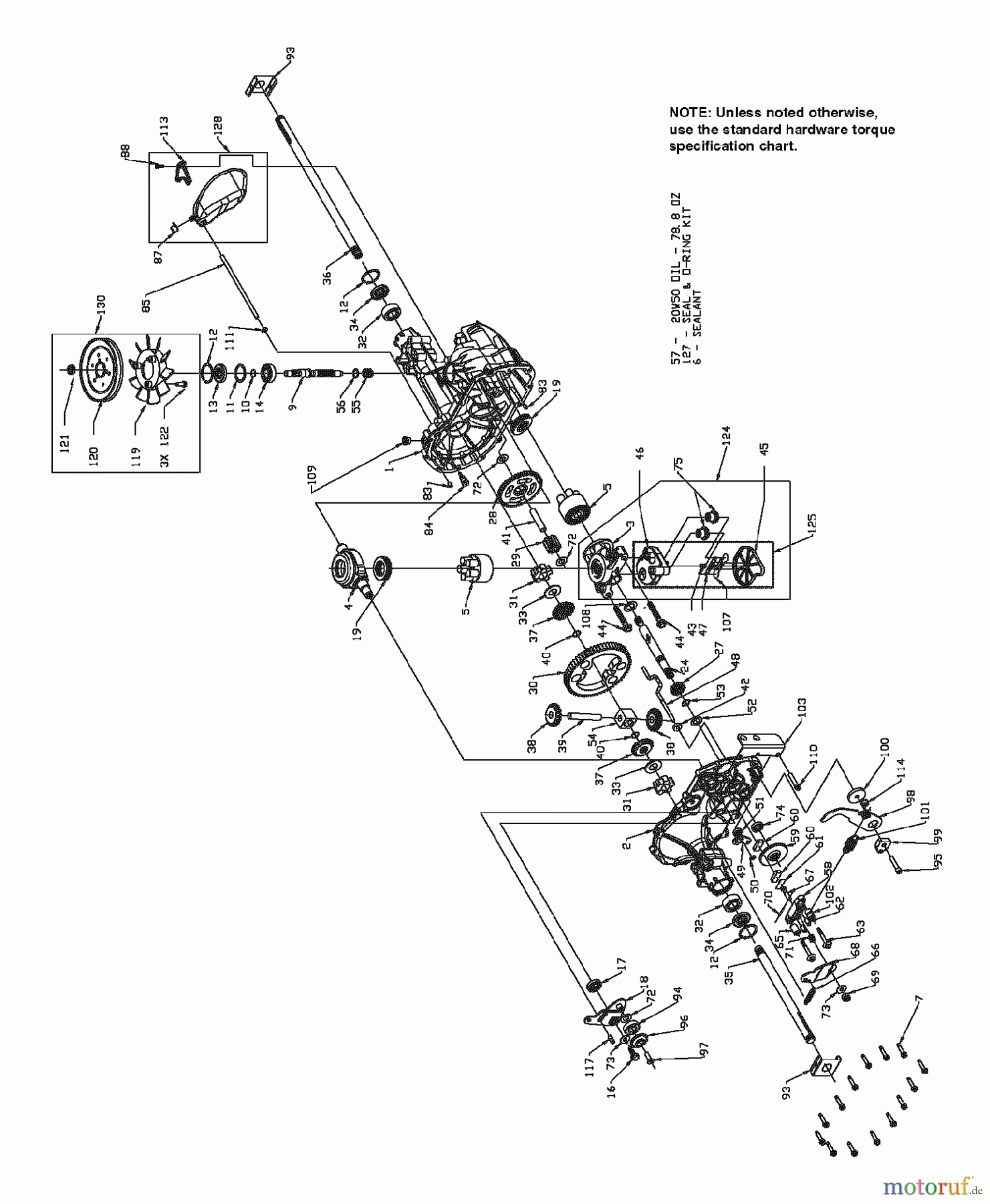 Snapper Rasenmäher für Großflächen SFH13320KW (5091002) - Snapper 32
