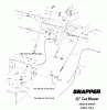 Snapper SGV13320KW - 32" Wide-Area Walk-Behind Mower, 13 HP, Gear Drive, Pistol Grip, Commercial Lawn & Turf Series 0 Ersatzteile HANDLE GROUP