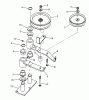 Snapper SPP140KH - Wide-Area Walk-Behind Mower, 14 HP, Gear Drive, Pistol Grip, Series 0 Ersatzteile Blade Deck Idler Assembly