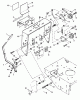 Snapper SPP140KH - Wide-Area Walk-Behind Mower, 14 HP, Gear Drive, Pistol Grip, Series 0 Ersatzteile Tank Bracket Assembly