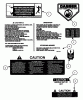 Snapper SPLH140KH (80898) - Wide-Area Walk-Behind Mower, 14 HP, Hydro Drive, Loop Handle, Series 0 Ersatzteile Decals (Part 1)