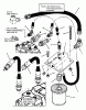Snapper SPLH140KH (80898) - Wide-Area Walk-Behind Mower, 14 HP, Hydro Drive, Loop Handle, Series 0 Ersatzteile Hose Assembly