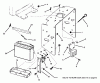 Snapper SPLH140KH (80898) - Wide-Area Walk-Behind Mower, 14 HP, Hydro Drive, Loop Handle, Series 0 Ersatzteile Tank Bracket Assembly