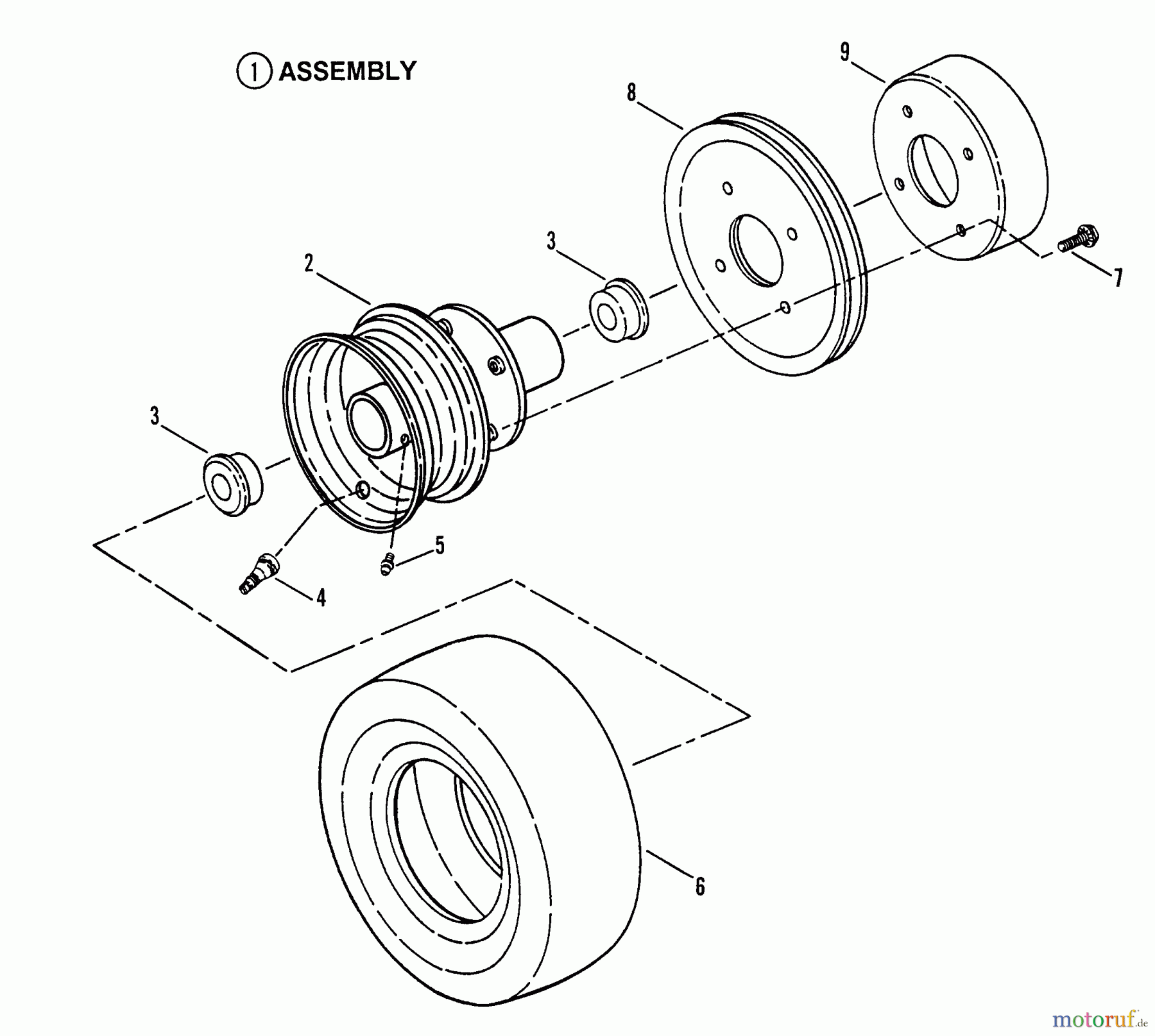 Snapper Rasenmäher für Großflächen SPP90KW - Snapper Wide-Area Walk-Behind Mower, 9 HP, Gear Drive, Pistol Grip, Series 0 Traction, Rear Wheel Assembly