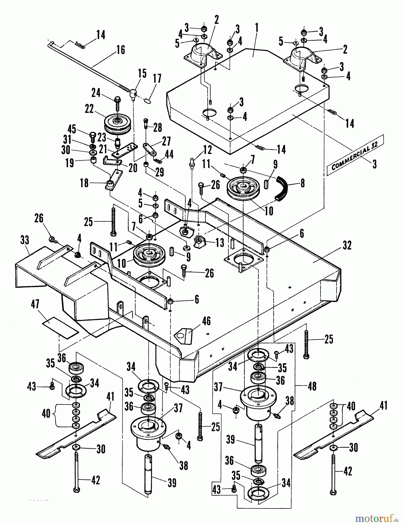 Snapper Rasenmäher für Großflächen W32121K - Snapper 32