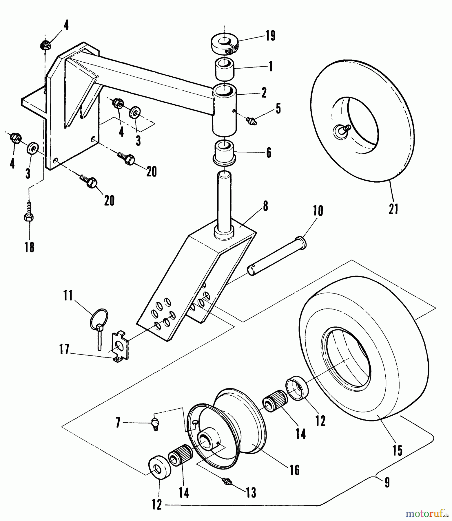 Snapper Rasenmäher für Großflächen W48122R - Snapper 48