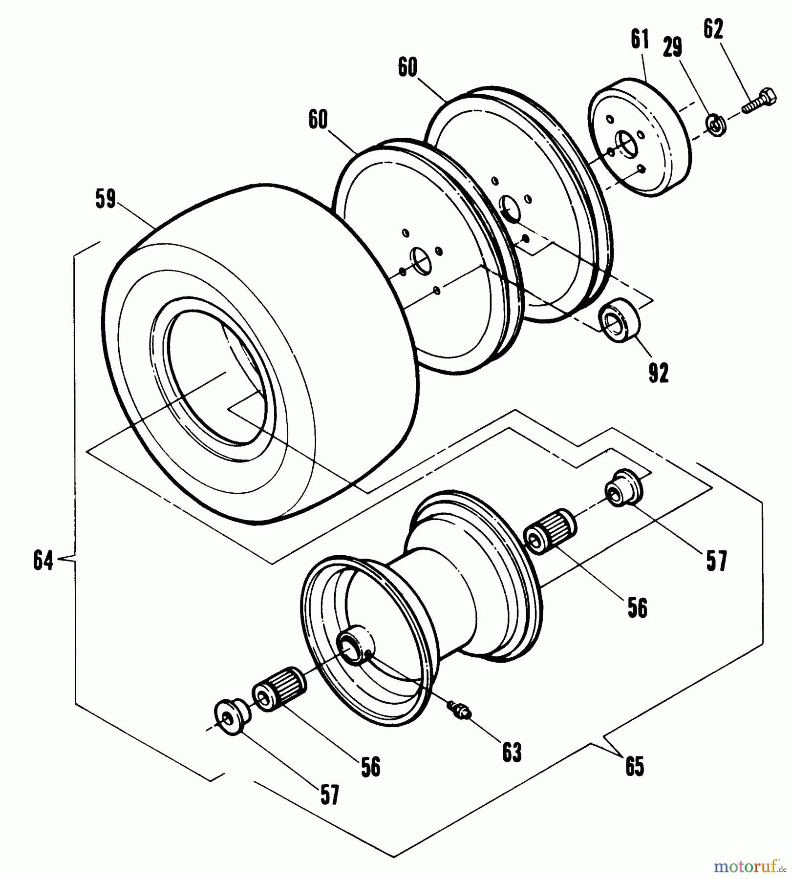 Snapper Rasenmäher für Großflächen W36122R - Snapper 36