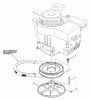 Snapper Y30080 (88027) - 30" Walk-Behind Mower, 8 HP, Series 0 Ersatzteile Drive Disc, Engine