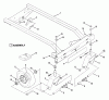 Snapper Y30080 (88027) - 30" Walk-Behind Mower, 8 HP, Series 0 Ersatzteile Frame & Wheels, Front