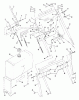 Snapper Y30080 (88027) - 30" Walk-Behind Mower, 8 HP, Series 0 Ersatzteile Upper & Lower Handle, Fuel Tank