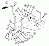 Snapper ZU1803K (80166) - 18 HP Zero-Turn Mower, Twin Stick, Unistat Drive, ZTR Series 3 Ersatzteile Deck Lift Parts, 1810 & 2010