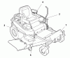 Snapper 355ZB2444 (5900681) - 44" Zero-Turn Mower, ZTR 355Z Series Ersatzteile Decal Group - Brand & Model