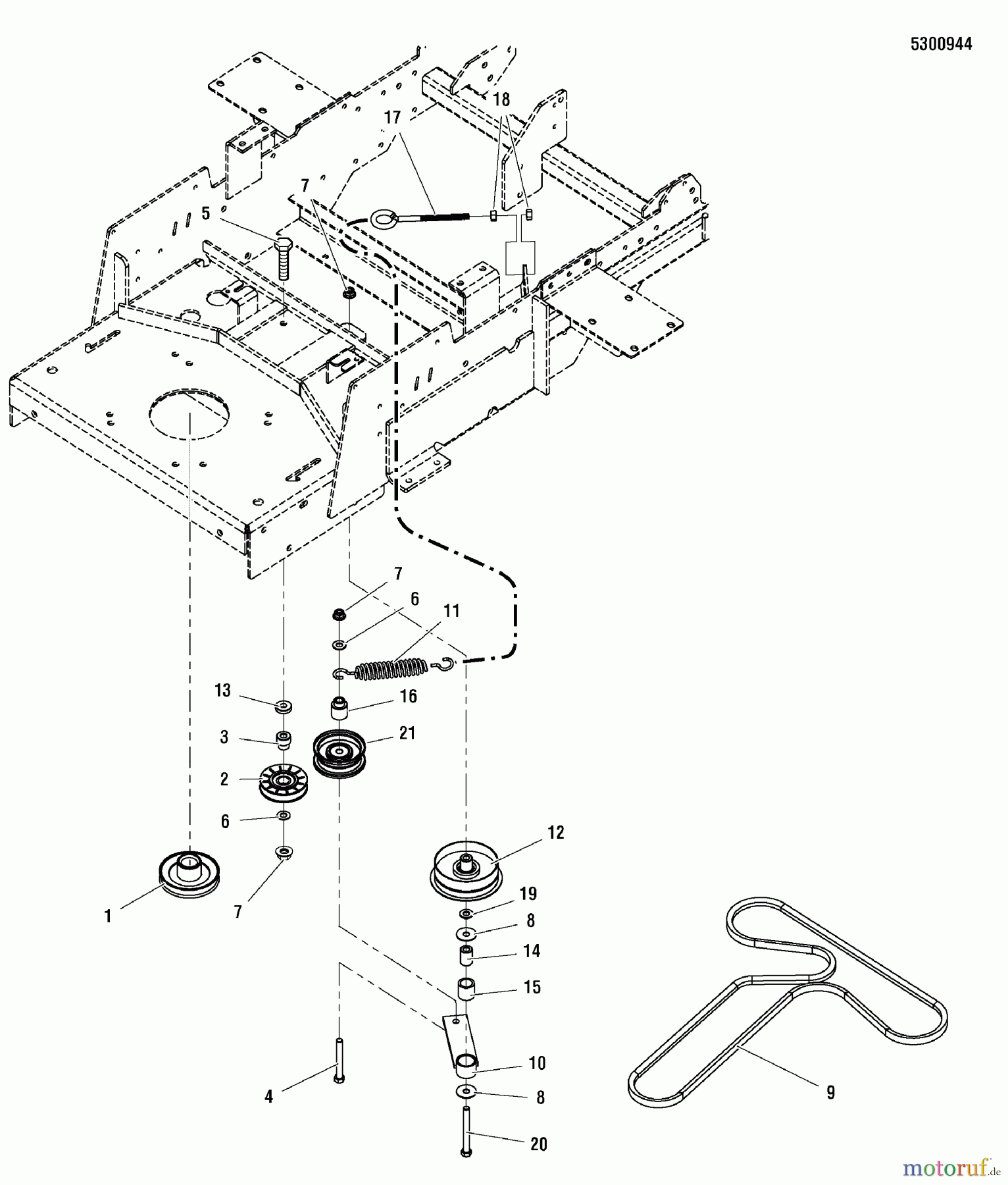 Snapper Nullwendekreismäher, Zero-Turn 365ZB2552CE (5901278) - Snapper 52