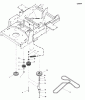 Snapper 355ZB2444 (5900681) - 44" Zero-Turn Mower, ZTR 355Z Series Ersatzteile Pump Drive Group