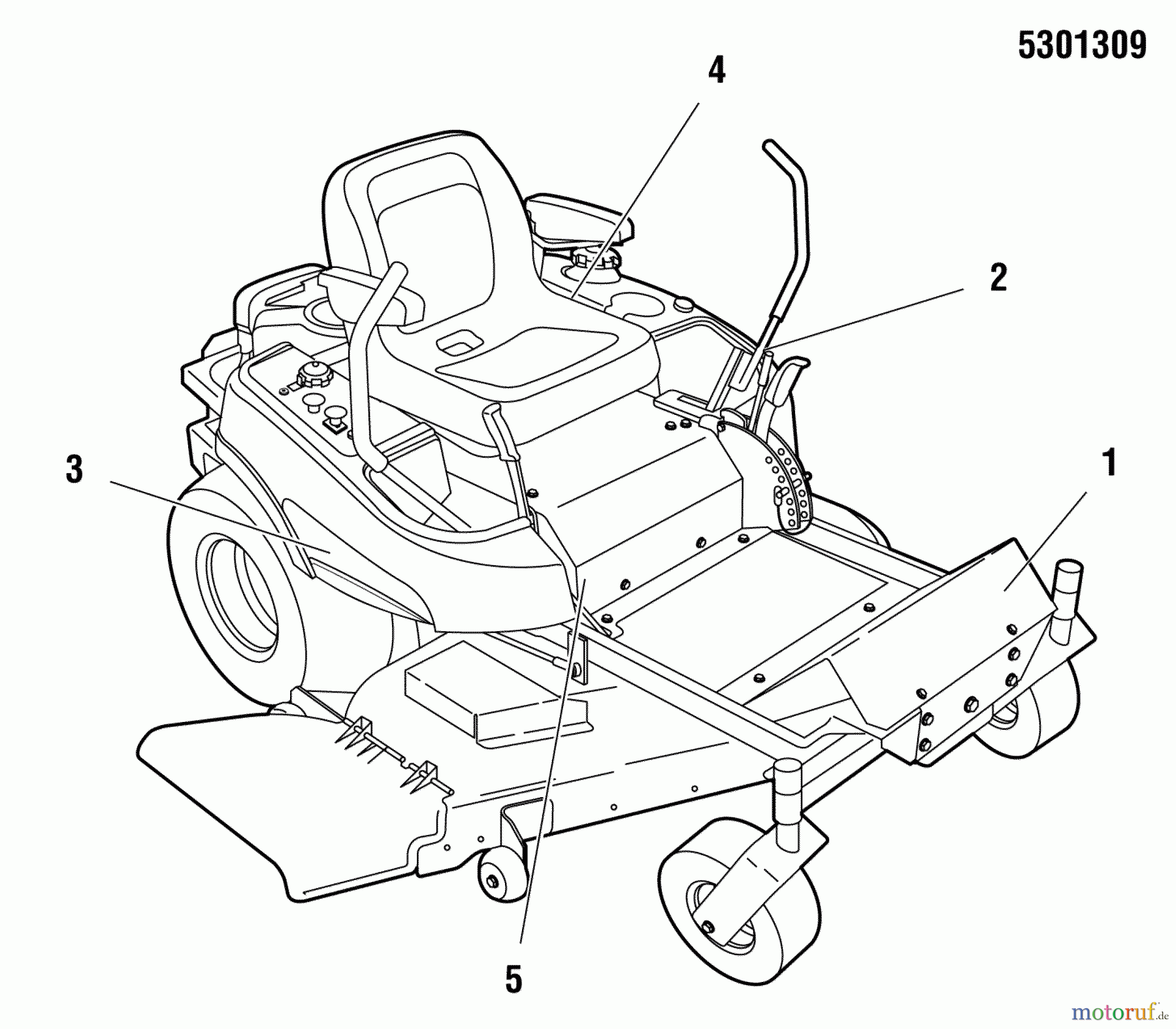 Snapper Nullwendekreismäher, Zero-Turn 355ZB2654 (5900748) - Snapper 54