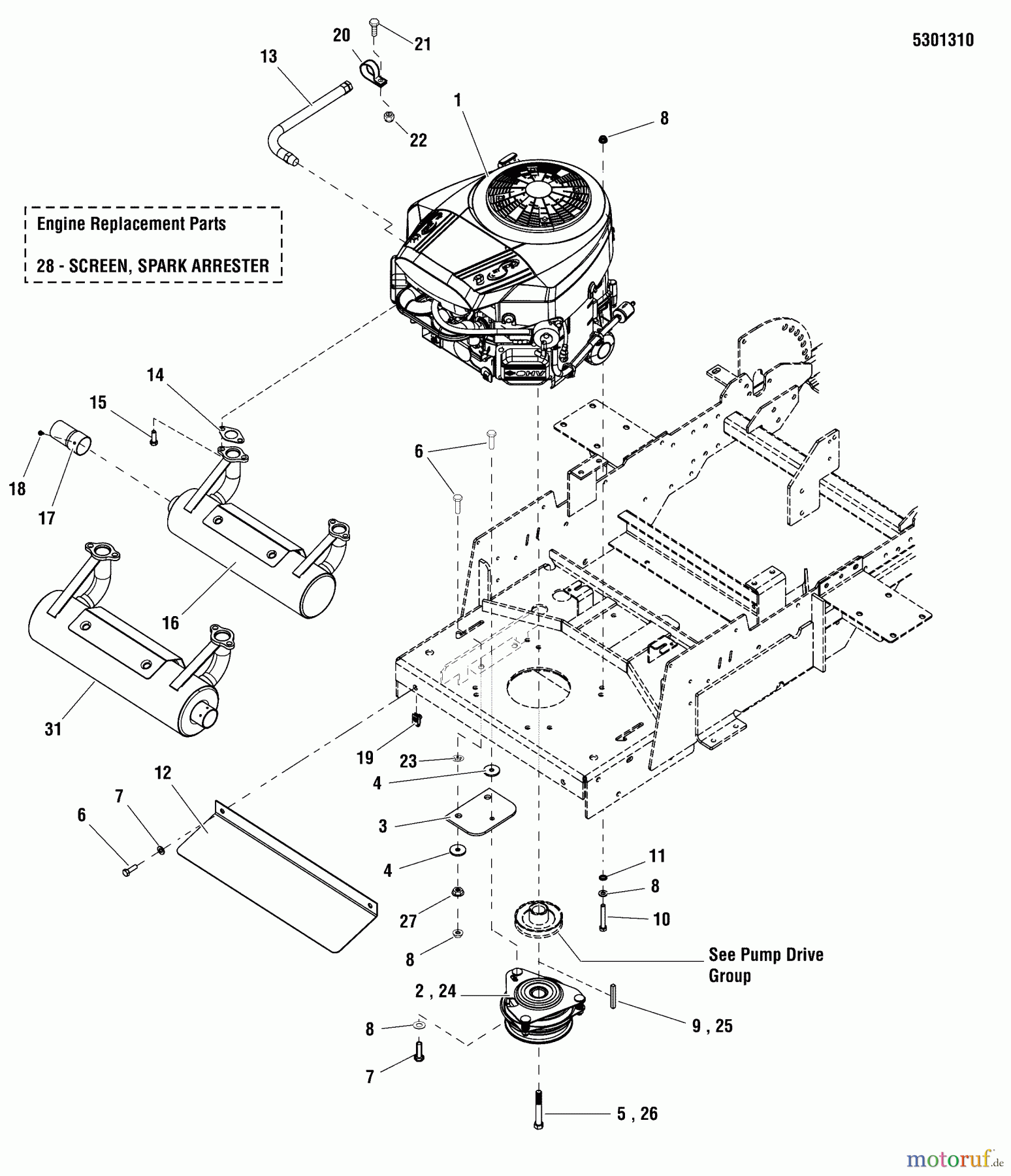 Snapper Nullwendekreismäher, Zero-Turn 355ZB2654 (5900748) - Snapper 54