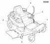 Snapper 355ZB2654, DLR (5900768) - 54" Zero-Turn Mower, 26 HP, ZTR 355 Rear-Engine Riders Series Ersatzteile Decals - Brand & Model