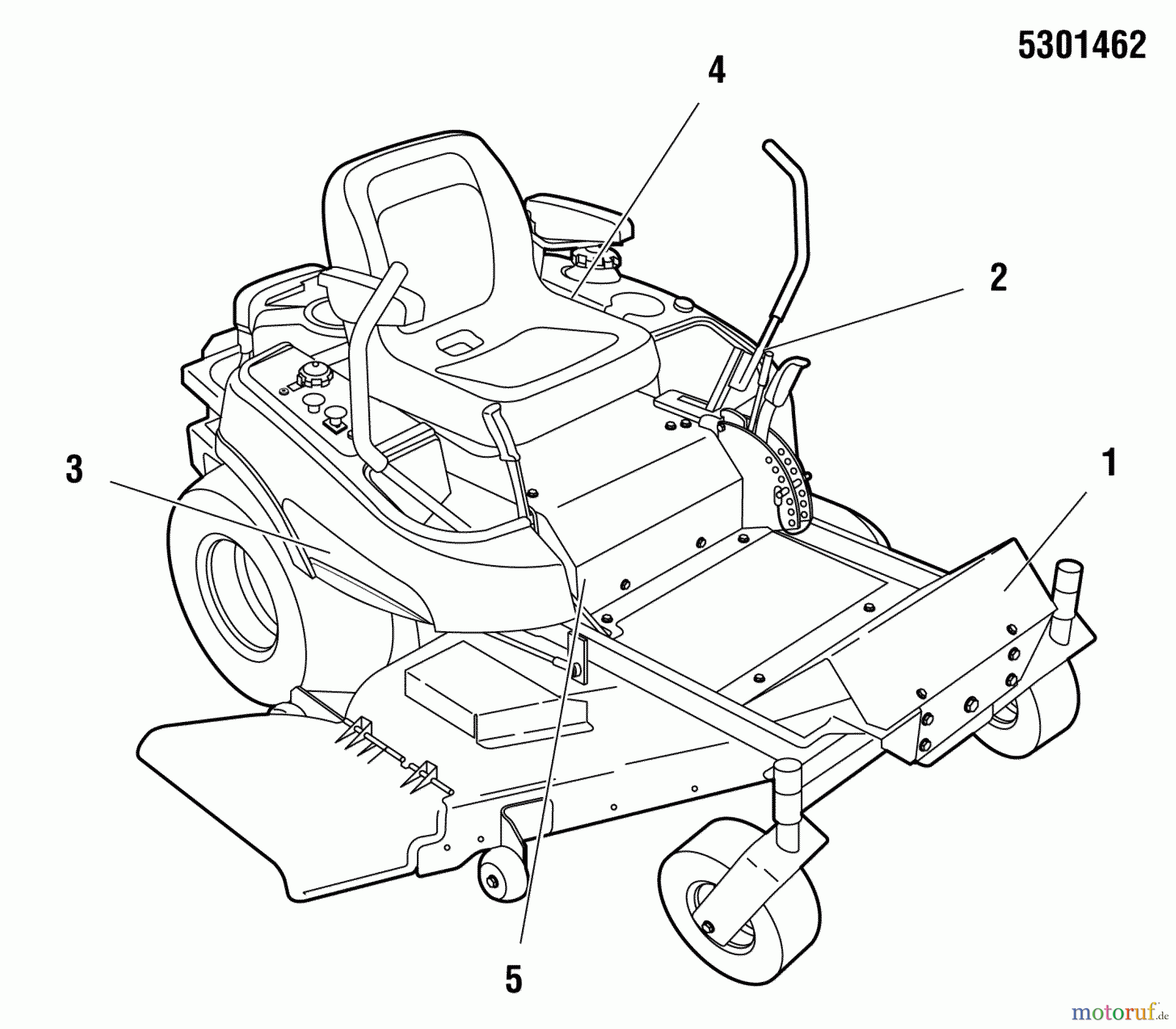 Snapper Nullwendekreismäher, Zero-Turn 355ZB2654, DLR (5900768) - Snapper 54