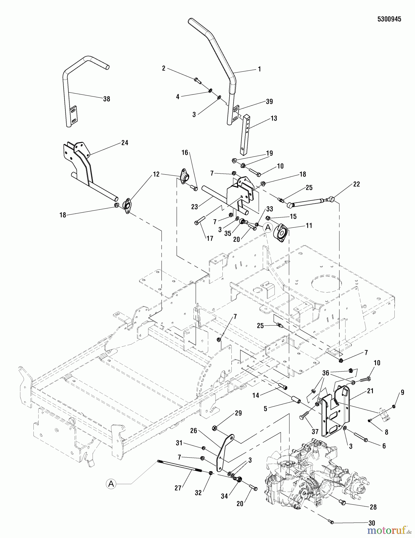 Snapper Nullwendekreismäher, Zero-Turn 355ZB2654, DLR (5900768) - Snapper 54