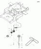 Snapper 355ZB2654, DLR (5900768) - 54" Zero-Turn Mower, 26 HP, ZTR 355 Rear-Engine Riders Series Ersatzteile Pump Drive Group