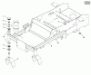 Snapper 500ZB2748 (5900532) - 48" Zero-Turn Mower, ZTR 500Z Series Ersatzteile Main Frame & Front Casters Group