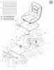Snapper 400ZB2748 (5900528) - 48" Zero-Turn Mower, ZTR 400Z Series Ersatzteile Seat Mount & Floor Group - S/N: 2016499707 & Above
