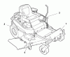 Snapper 400ZB2450 (5900706) - 50" Zero-Turn Mower, 24 HP, ZTR 400Z Series Ersatzteile Decals Group - Brand & Model