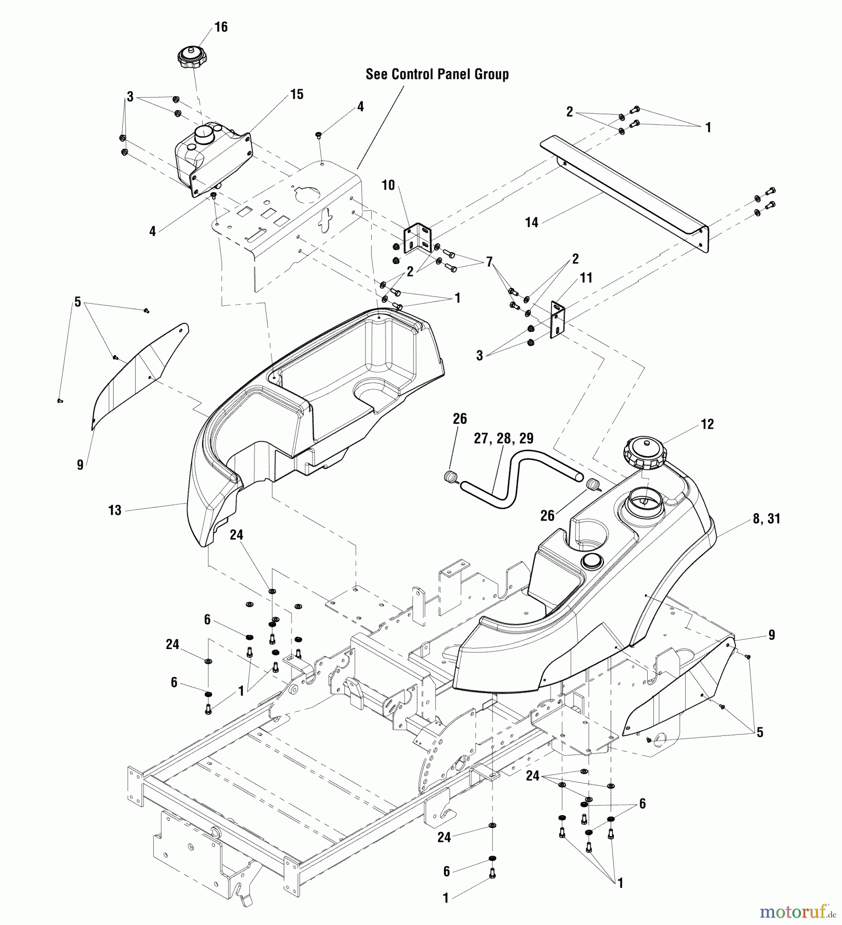 Snapper Nullwendekreismäher, Zero-Turn 400ZB2450 (5900706) - Snapper 50
