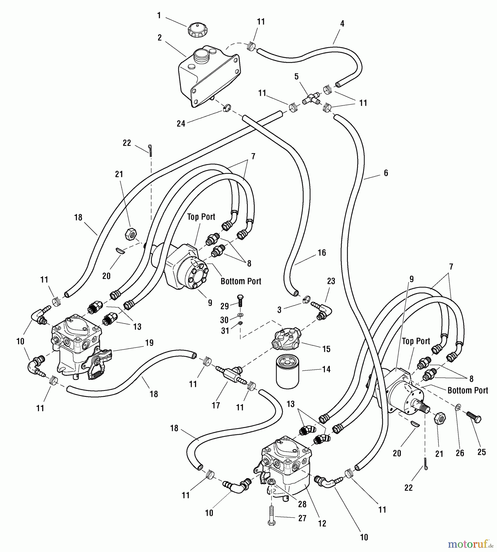 Snapper Nullwendekreismäher, Zero-Turn ZT18441KHC (5900608) - Snapper 44