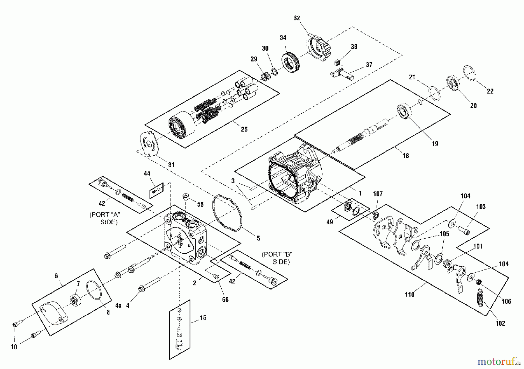  Snapper Nullwendekreismäher, Zero-Turn 400ZB2450 (5900706) - Snapper 50