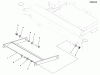 Snapper 550ZKAV2461 (5901251) - 61" Zero-Turn Mower, 24HP ZTR 550Z Series Ersatzteile 61" Mower Deck Group - Puller Bar