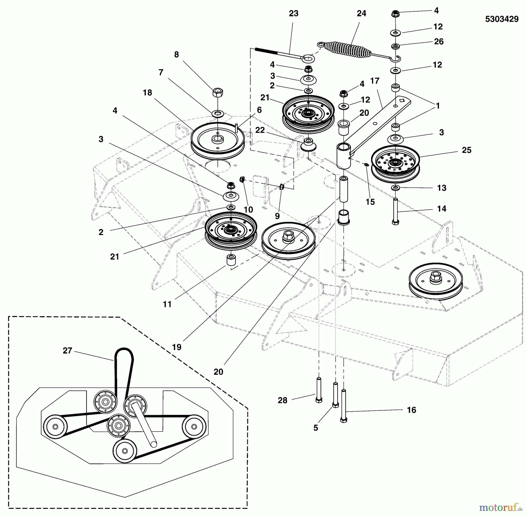Snapper Nullwendekreismäher, Zero-Turn 550ZB2461 (5901252) - Snapper 61