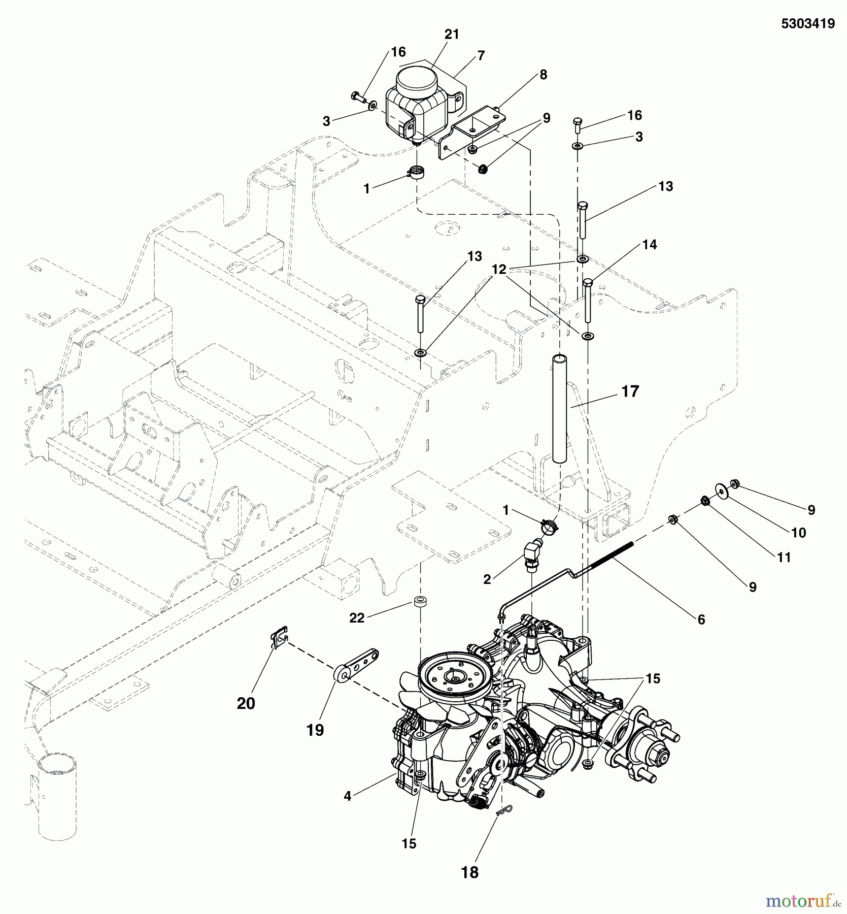  Snapper Nullwendekreismäher, Zero-Turn 550ZB2461 (5901252) - Snapper 61