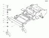 Snapper 550ZKAV2461 (5901251) - 61" Zero-Turn Mower, 24HP ZTR 550Z Series Ersatzteile Main Frame & Front Casters Group