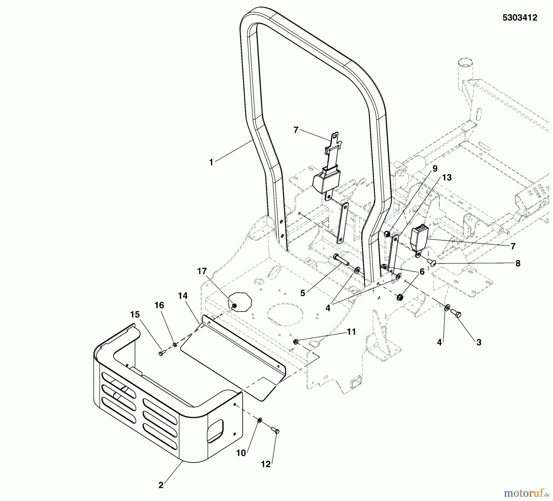 Snapper Nullwendekreismäher, Zero-Turn 550ZB2461 (5901252) - Snapper 61