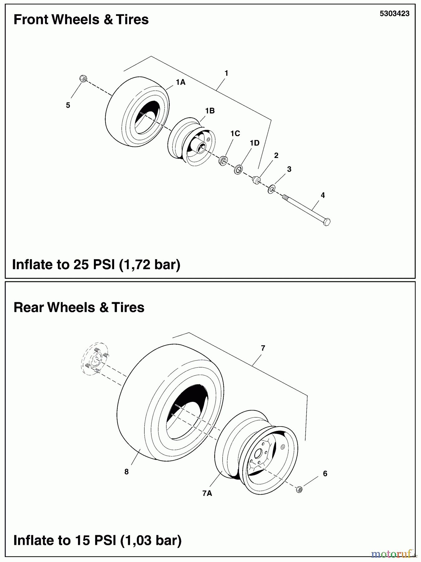  Snapper Nullwendekreismäher, Zero-Turn 550ZKAV2461 (5901251) - Snapper 61