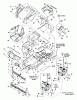 Snapper CSC18533 (7800392) - 33" Zero-Turn Mower, 18.5 HP, Twin Stick, ZTR 150Z Series Ersatzteile Frame, Body & Seat Group (7501739)