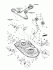 Snapper SC2142 (7800621) - 42" Zero-Turn Mower, 21HP, Twin Stick, ZTR 150Z Series Ersatzteile 42" Mower Deck - Clutch & Support Group (7501109)