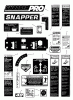 Snapper CZT19480KWV (85672) - 48" Zero-Turn Mower, 19 HP, Twin Stick, Mid Mount, Z-Rider Commercial Lawn & Turf Series 0 Ersatzteile DECALS