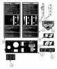 Snapper ZF2301GKU (84576) - 23 HP Zero-Turn Mower, Kubota, Out Front, Z-Rider Series 1 Ersatzteile Decals (Part 2)