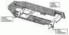 Snapper ZF2301GKU (84576) - 23 HP Zero-Turn Mower, Kubota, Out Front, Z-Rider Series 1 Ersatzteile Deck Driveshaft Assembly (Lower Chassis Weldment)