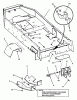 Snapper ZF2301GKU (84576) - 23 HP Zero-Turn Mower, Kubota, Out Front, Z-Rider Series 1 Ersatzteile Lower Chassis Assembly