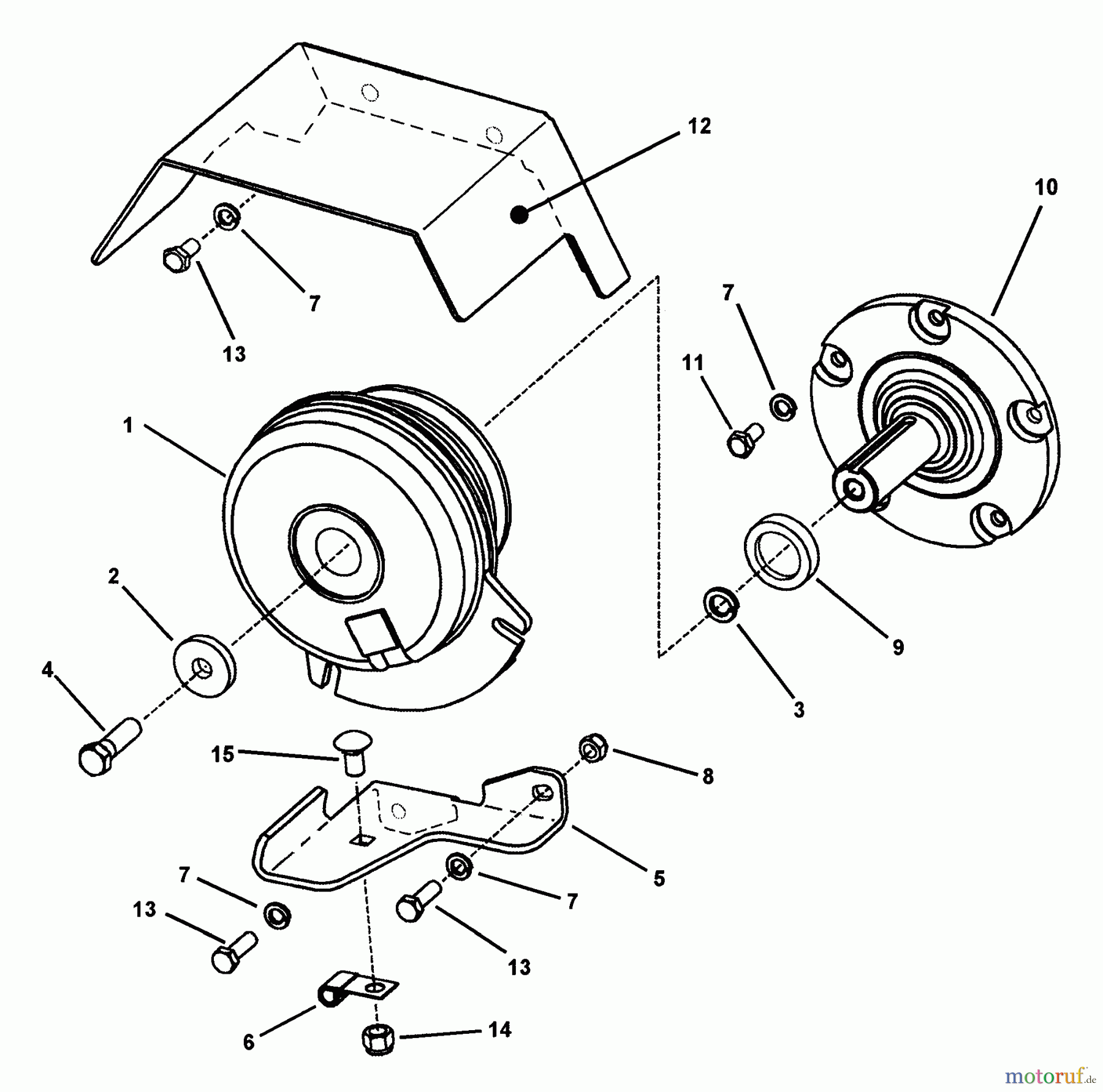 Snapper Nullwendekreismäher, Zero-Turn ZF2101DKU (84575) - Snapper 21 HP Zero-Turn Mower, Kubota, Out Front, Z-Rider Series 1 Rear PTO Assembly