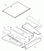 Snapper ZM2200KH (82473) - 22 HP Zero-Turn Mower, Kohler, Mid Mount, Z-Rider Series 0 Ersatzteile Footrest Assembly