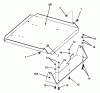Snapper ZMT2500KH (84414) - 25 HP Zero-Turn Mower, Kohler, Twin Stick, Mid Mount, Z-Rider Series 0 Ersatzteile Seat Support Assembly (Part 2)