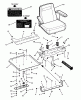 Snapper NZM25612KWV (85675) - 61" Zero-Turn Mower, 25 HP, Kawasaki, Mid Mount, Z-Rider Commercial Lawn & Turf Series 2 Ersatzteile SEAT ASSEMBLY