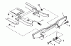 Snapper 280810T - 28" Rear-Engine Rider, 8 HP, Series 10 Ersatzteile Blade Stop Pedals 30" Deck